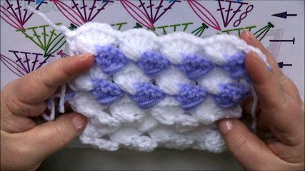 au crochet un zig zag d'écaille et de bullion par Ellej.org