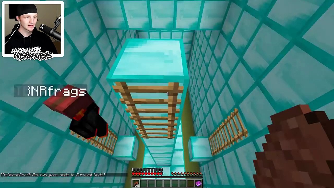 EXTREME RAINBOW LAVA MINECRAFT CHALLENGE!