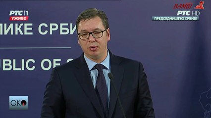 Obraćanje Aleksandra Vučića povodom dešavanja na Kosovu - pitanja novinara (26.03.2018)