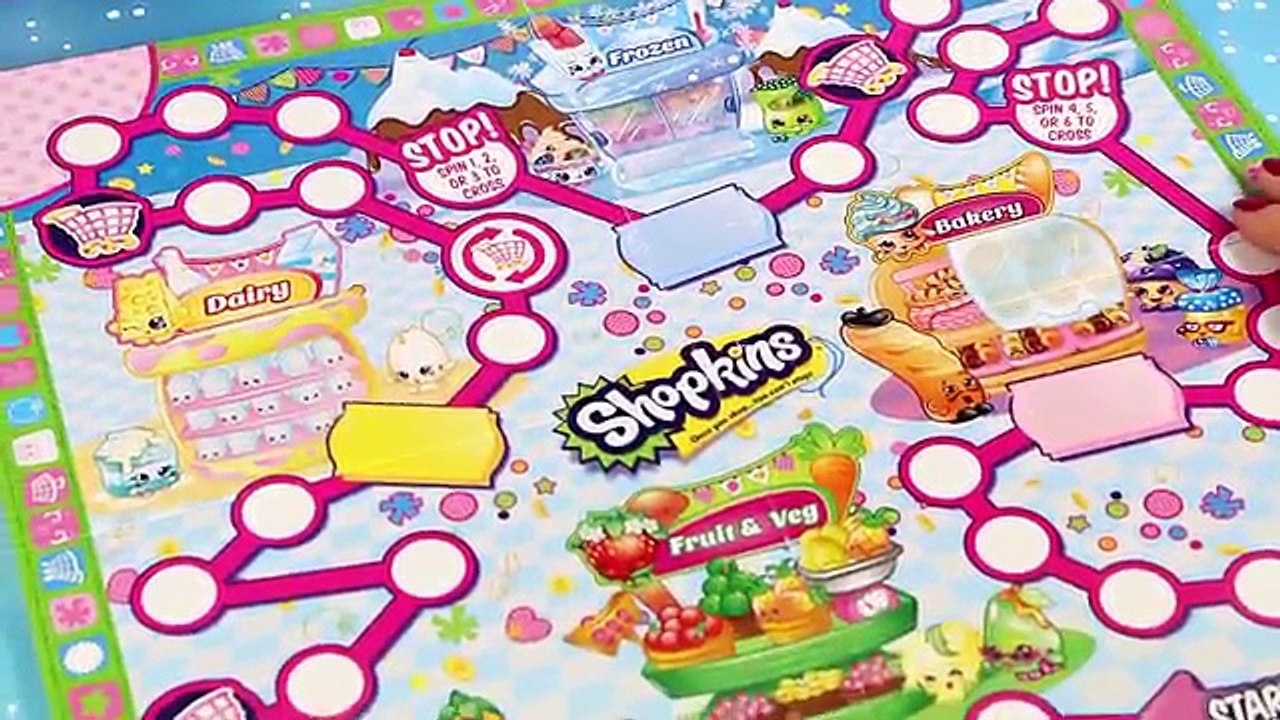 Gra Supermarket Scramble | Shopkins | Gry planszowe dla dzieci