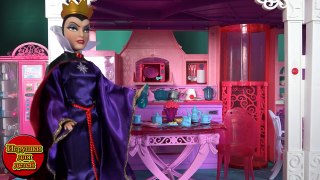 Злая Королева Отрезает Барби Волосы Мультик Куклами Барби Дом мечты Коварный план королевы