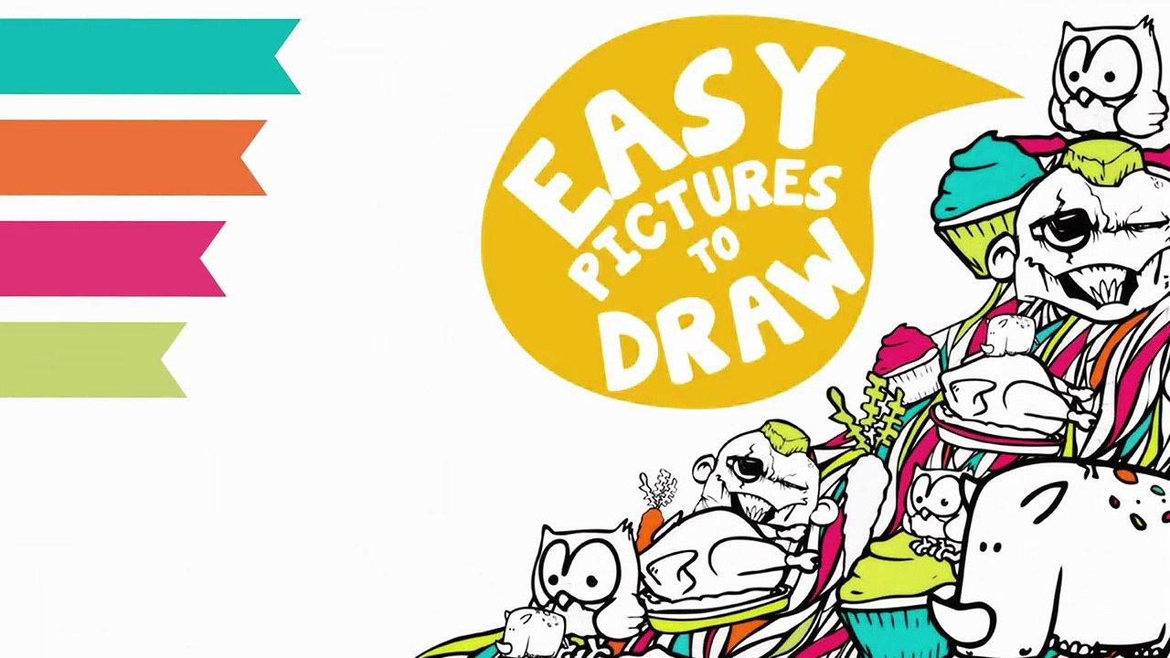 How to Draw a Cute Cloud - Easy Pictures to Draw