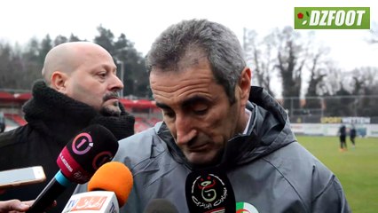 Menad, "Pas de grand changement"