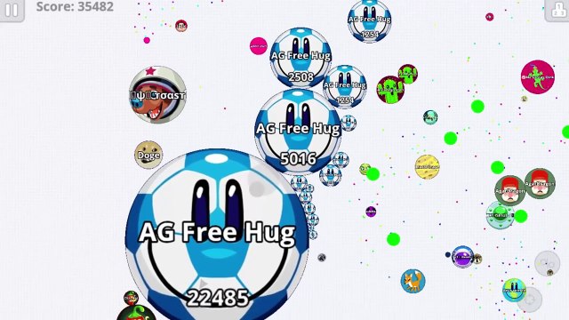 Agar.io New Exclusive 2016 Soccer Skins Solo Dominating! ( Agario Best Moments)