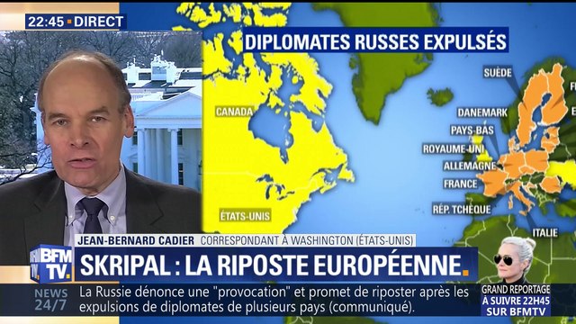 Affaire Skripal: les États-Unis et 14 États européens expulsent des diplomates russes