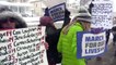 Hundreds of Iowans Braved Snowstorm to March for Gun Control