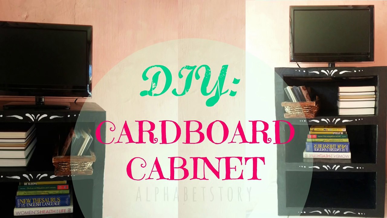 DIY: Cardboard SHELF STORAGE/ORGANIZER | STURDY & CHEAP | PERSONALIZED