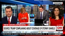 Panel on Source: Trump complaining about coverage of Stormy Daniels. #DonaldTrump @StormyDaniels