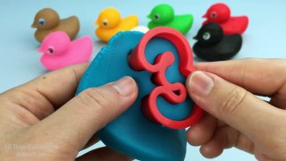 Learn to Count Numbers 1 to 9 with Play Doh Ducks Fun and Creative for Kids