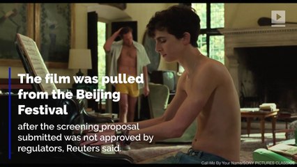 'Call Me By Your Name' Pulled From Beijing International Film Festival