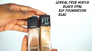 HOW TO MATCH FOUNDATION TO YOUR SKINTONE FOR BROWN SKIN/DARK SKIN WOMEN