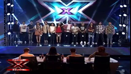 Segunda linea * ronda clasificatoria los mejores pasaran a la siguiente fase del Factor X Bolivia 2018