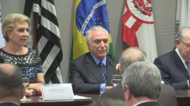 Michel Temer no descarta a Meirelles como posible vicepresidente