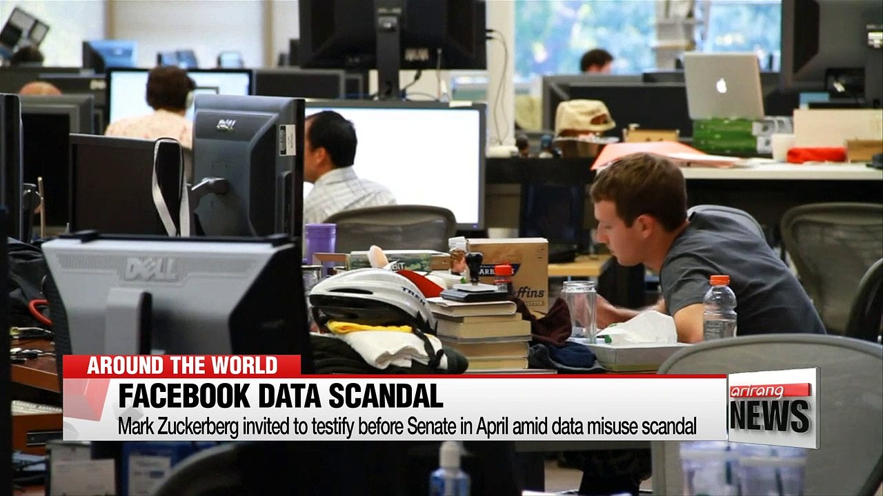 Mark Zuckerberg invited to testify before Senate in April amid data misuse scandal