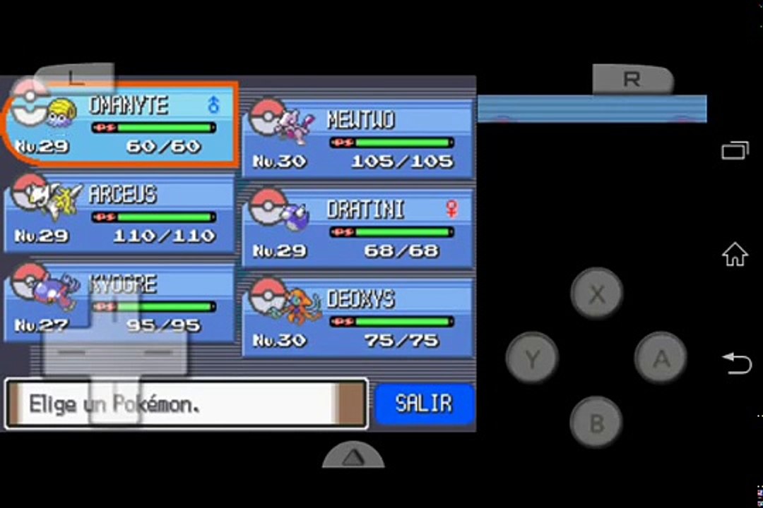 Trucos Platino Android. Drastic