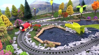 Explore Colors with spooky Thomas & Friends toy trains in Play doh - Train toys for kids TT4U