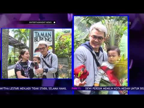 Tya Ariestya & Suami mengajak Anak Liburan ke Tempat Rekreasi Alam