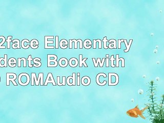 face2face Elementary Students Book with CD ROMAudio CD 6ddbf2e3