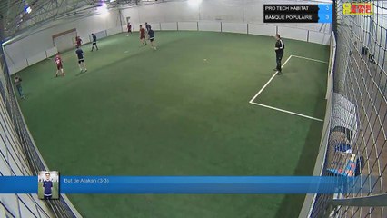 But de Atakan (3-3) -  PRO TECH HABITAT Vs BANQUE POPULAIRE - 26/03/18 19:00 - LIGUE 1