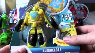 NEW new Transformers Rescue Bot Toys - BumbleBee Motorbike, Optimus Monster Truck and Heatwave Boat