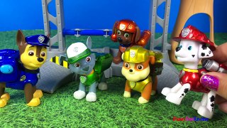 STORY WITH PAW PATROL RESCUE TRAINING CENTER PAW PATROLLER & ADVENTURE BAY - PUPS GOING ON VACATION