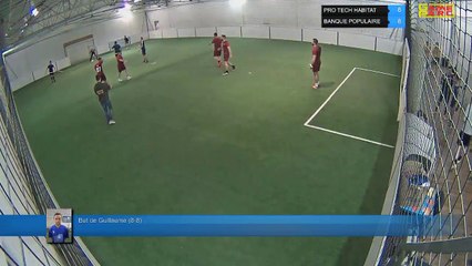 But de Guillaume (8-8) -  PRO TECH HABITAT Vs BANQUE POPULAIRE - 26/03/18 19:00 - LIGUE 1