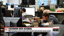 Mark Zuckerberg invited to testify before Senate in April amid data misuse scandal