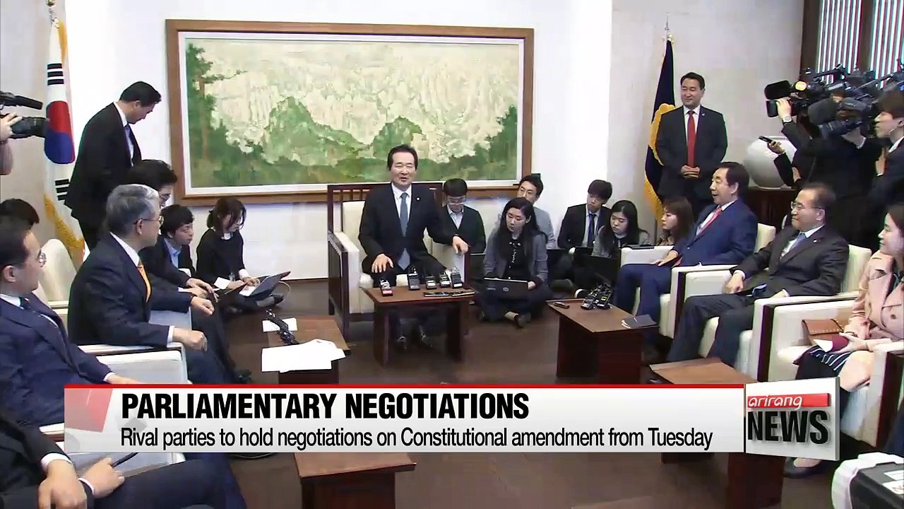 Rival parties to hold negotiations on Constitutional amendment
