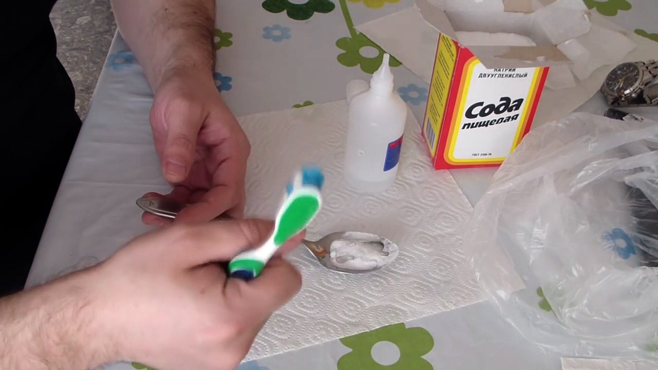 Зубная паста своими руками от зубного камня. mp4