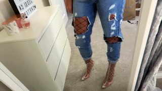 DIY RIPPED JEANS/DENIM | Lucy Jessica Carter