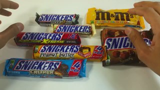 A lot of New Candy Bars