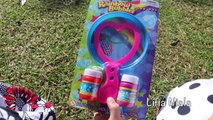 Mainan anak Rainbow Bubbles show for kids - Soap bubbles Playtime Garden LifiaNiala