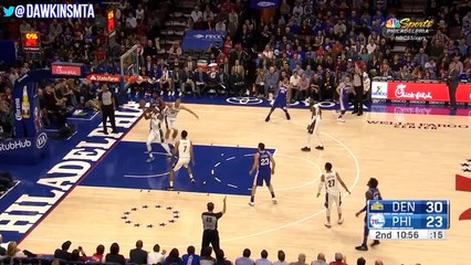 Markelle Fultz Return Full Coverage 2018.3.26 Sixers vs Nuggets - 10 Pts, 8 Asts! - KingsMotion