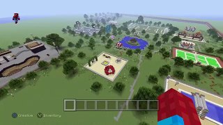 Minecraft Tutorial: How To Make A WORKING Bouncy Castle
