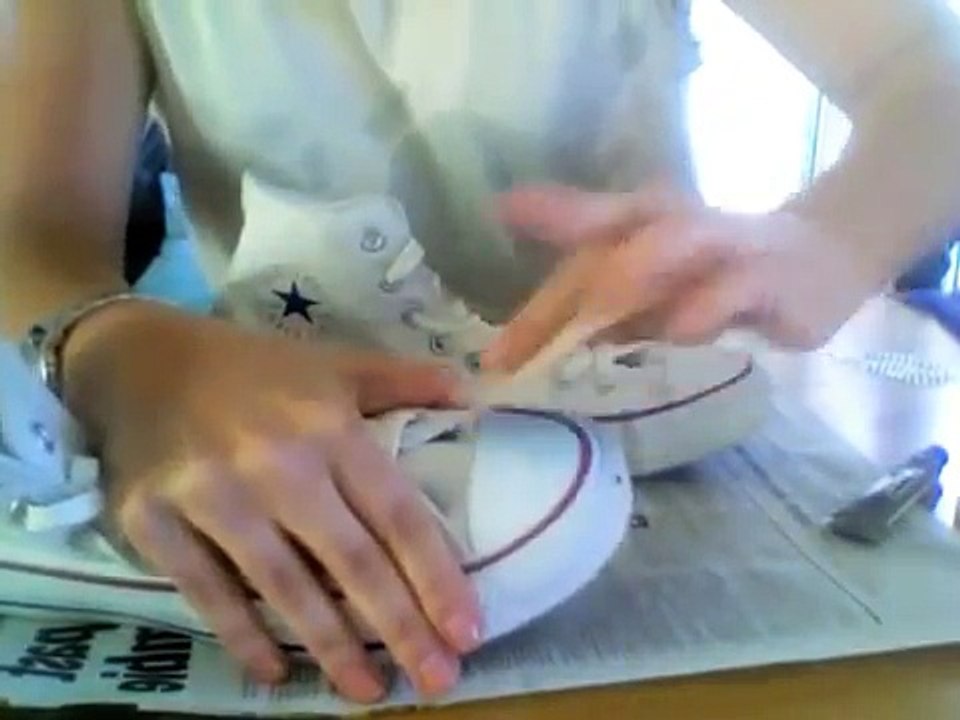 How To: DIY Swarovski Crystal Covered Converse