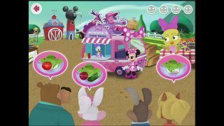 Minnies Food Truck Part 2 - Minnie Mouse & Daisy Duck - iPad app demo for kids