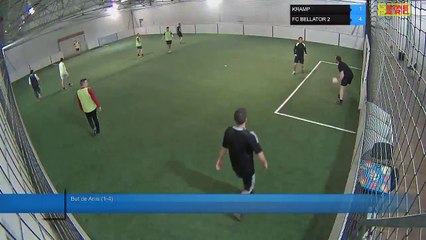But de Anis (1-4) - KRAMP Vs FC BELLATOR 2 - 26/03/18 21:00 - LIGUE 3 - Poitiers Game Parc