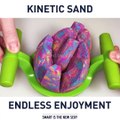 Kinetic sand! ￼via Sand.tagious, instagram.com/sand.tagious, youtube.com/sandtagious