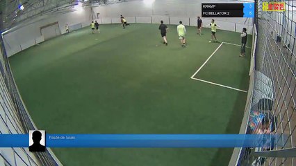 Faute de lucas - KRAMP Vs FC BELLATOR 2 - 26/03/18 21:00 - LIGUE 3 - Poitiers Game Parc