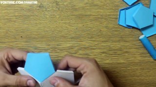 How to make a paper soccer ball