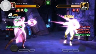 MCOC ROL Scarlett Witch vs Wolverine