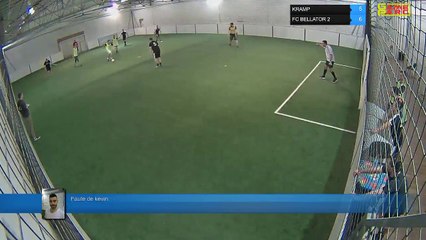 Faute de kevin  - KRAMP Vs FC BELLATOR 2 - 26/03/18 21:00 - LIGUE 3 - Poitiers Game Parc