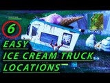 6 Easy Fortnite Ice Cream Truck Locations | Week 4 Battle Pass Challenge