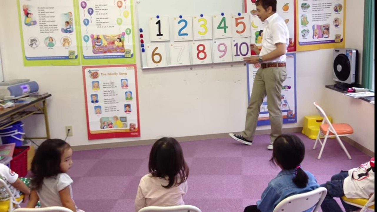 Teaching numbers to my little ones!