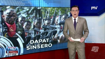 Palasyo: Mga komunista, dapat magpakita ng sinseridad
