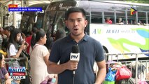 Mga pasahero sa Araneta bus terminal, dagsa na