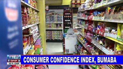 Consumer confidence index, bumaba