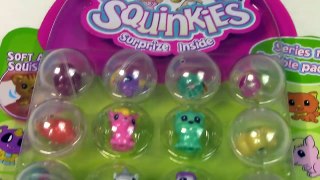 Squinkies Series 16 Mystery Pets Opening Shopping Haul Part 1 Toy Review