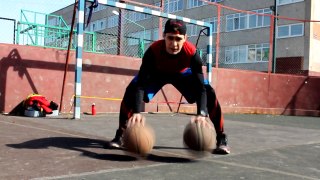 [Баскетбол] - Упражнения на улучшение вашего дриблинга.Низкий дриблинг.Урок №1