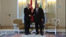 Cumhurbaşkanı Erdoğan, Bulgaristan Başbakanı Borisov İle Bir Araya Geldi